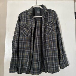 Kuhl Button Down Shirt Plaid Size Small